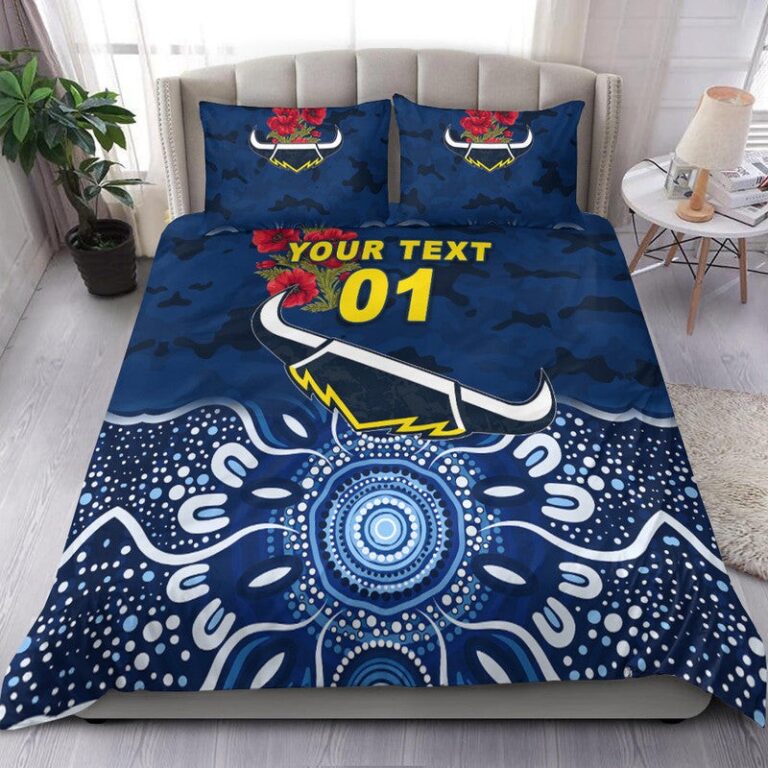 National Rugby League store - Loyal fans of North Queensland Cowboys's Bedding Duvet Cover + 1/2 Pillow Cases:vintage National Rugby League suit,uniform,apparel,shirts,merch,hoodie,jackets,shorts,sweatshirt,outfits,clothes