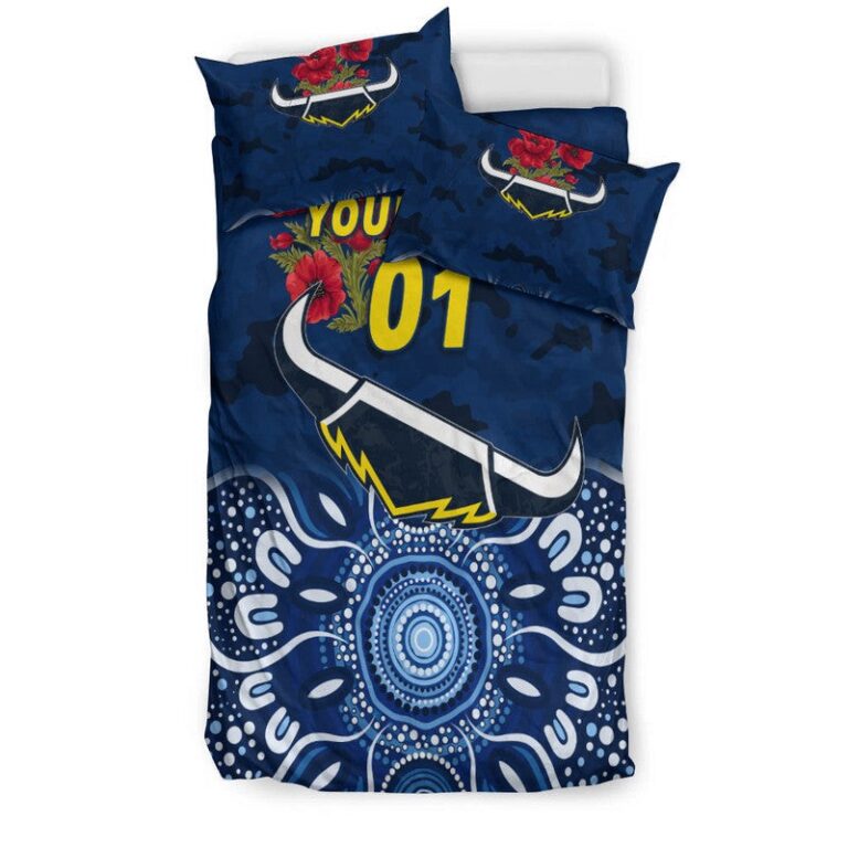 National Rugby League store - Loyal fans of North Queensland Cowboys's Bedding Duvet Cover + 1/2 Pillow Cases:vintage National Rugby League suit,uniform,apparel,shirts,merch,hoodie,jackets,shorts,sweatshirt,outfits,clothes