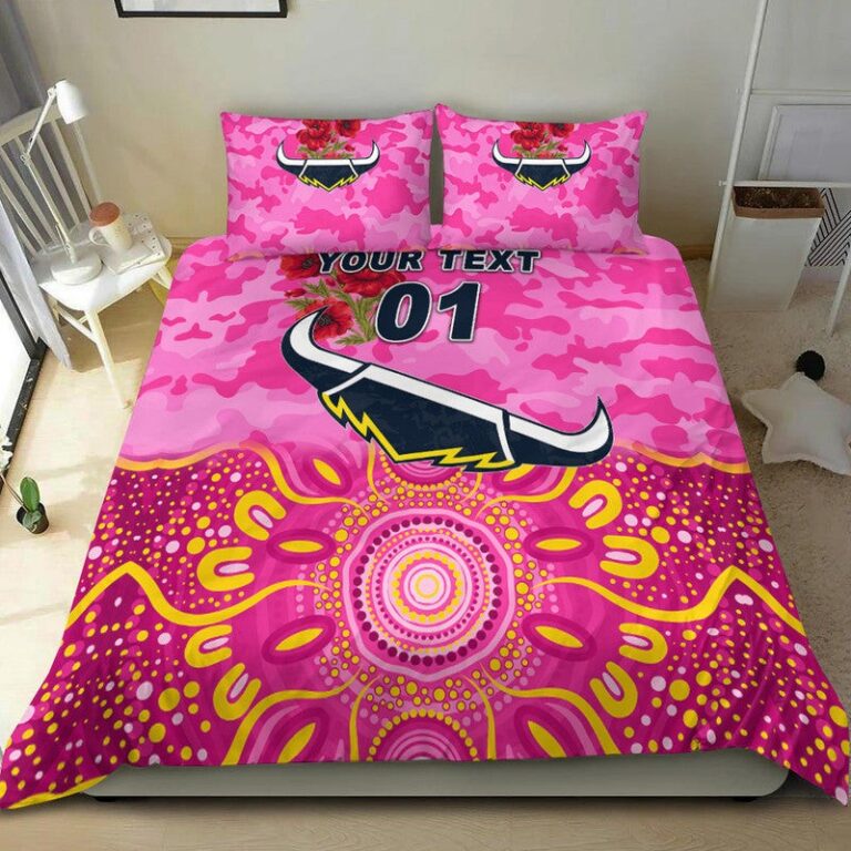 National Rugby League store - Loyal fans of North Queensland Cowboys's Bedding Duvet Cover + 1/2 Pillow Cases:vintage National Rugby League suit,uniform,apparel,shirts,merch,hoodie,jackets,shorts,sweatshirt,outfits,clothes