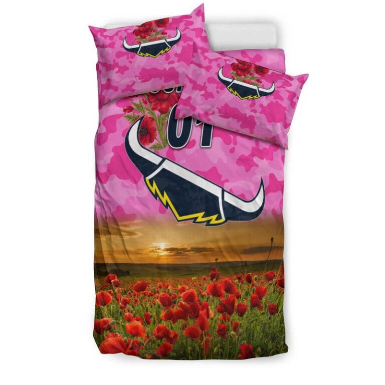 National Rugby League store - Loyal fans of North Queensland Cowboys's Bedding Duvet Cover + 1/2 Pillow Cases:vintage National Rugby League suit,uniform,apparel,shirts,merch,hoodie,jackets,shorts,sweatshirt,outfits,clothes