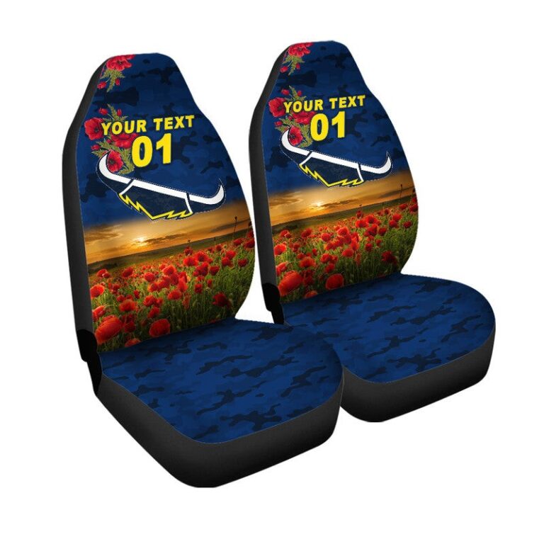 National Rugby League store - Loyal fans of North Queensland Cowboys's Set 2 Car Seat Cover:vintage National Rugby League suit,uniform,apparel,shirts,merch,hoodie,jackets,shorts,sweatshirt,outfits,clothes