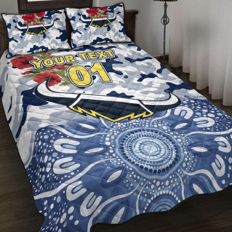 National Rugby League store - Loyal fans of North Queensland Cowboys's Quilt + 1/2 Pillow Cases:vintage National Rugby League suit,uniform,apparel,shirts,merch,hoodie,jackets,shorts,sweatshirt,outfits,clothes