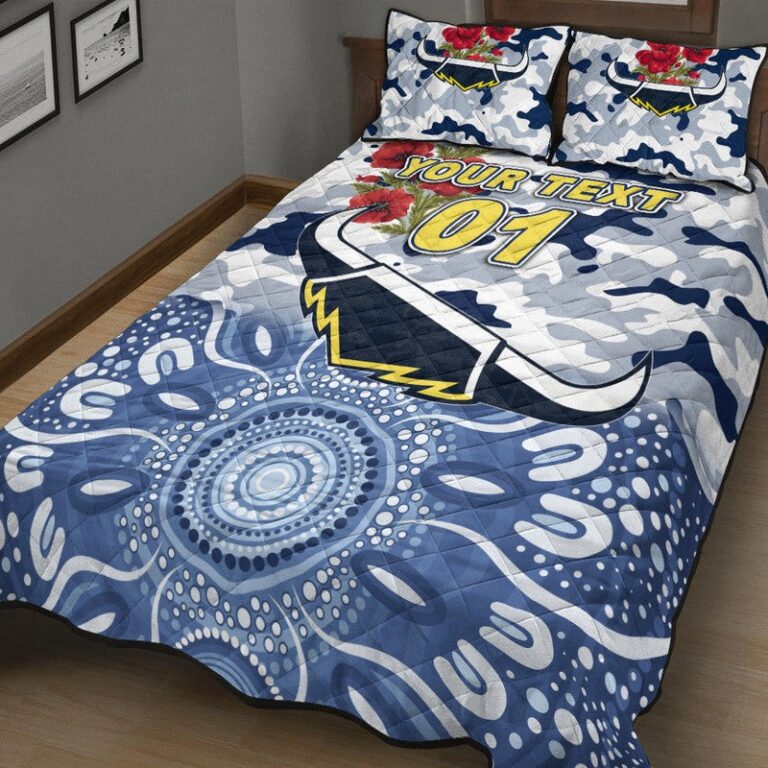 National Rugby League store - Loyal fans of North Queensland Cowboys's Quilt + 1/2 Pillow Cases:vintage National Rugby League suit,uniform,apparel,shirts,merch,hoodie,jackets,shorts,sweatshirt,outfits,clothes
