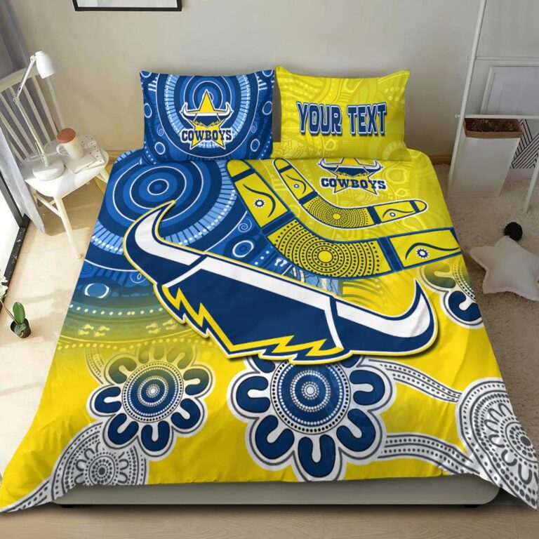 National Rugby League store - Loyal fans of North Queensland Cowboys's Bedding Duvet Cover + 1/2 Pillow Cases:vintage National Rugby League suit,uniform,apparel,shirts,merch,hoodie,jackets,shorts,sweatshirt,outfits,clothes