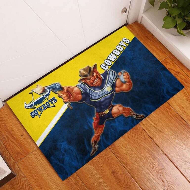 National Rugby League store - Loyal fans of North Queensland Cowboys's Doormat:vintage National Rugby League suit,uniform,apparel,shirts,merch,hoodie,jackets,shorts,sweatshirt,outfits,clothes