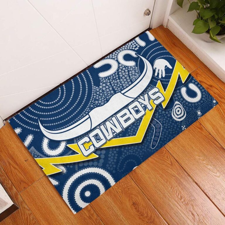 National Rugby League store - Loyal fans of North Queensland Cowboys's Doormat:vintage National Rugby League suit,uniform,apparel,shirts,merch,hoodie,jackets,shorts,sweatshirt,outfits,clothes
