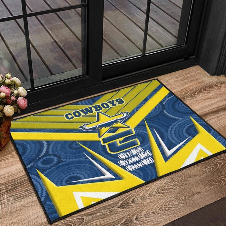 National Rugby League store - Loyal fans of North Queensland Cowboys's Doormat:vintage National Rugby League suit,uniform,apparel,shirts,merch,hoodie,jackets,shorts,sweatshirt,outfits,clothes