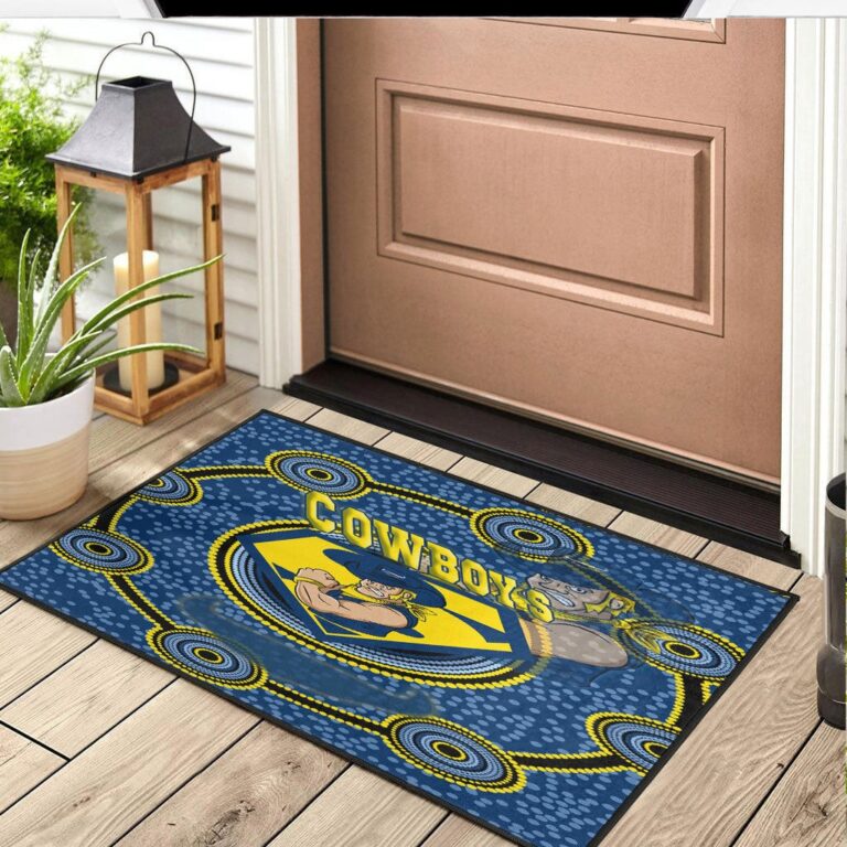 National Rugby League store - Loyal fans of North Queensland Cowboys's Doormat:vintage National Rugby League suit,uniform,apparel,shirts,merch,hoodie,jackets,shorts,sweatshirt,outfits,clothes