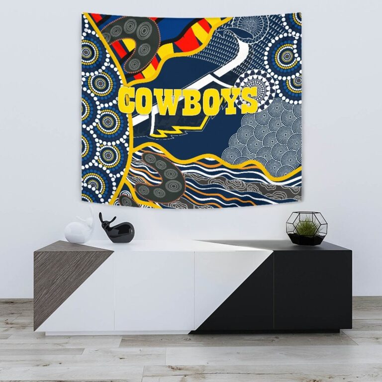 National Rugby League store - Loyal fans of North Queensland Cowboys's Wall Tapestry:vintage National Rugby League suit,uniform,apparel,shirts,merch,hoodie,jackets,shorts,sweatshirt,outfits,clothes