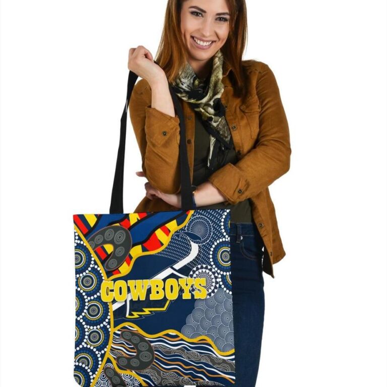 National Rugby League store - Loyal fans of North Queensland Cowboys's Tote Bag:vintage National Rugby League suit,uniform,apparel,shirts,merch,hoodie,jackets,shorts,sweatshirt,outfits,clothes