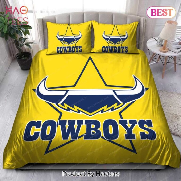 National Rugby League store - Loyal fans of North Queensland Cowboys's Bedding Duvet Cover + 1/2 Pillow Cases:vintage National Rugby League suit,uniform,apparel,shirts,merch,hoodie,jackets,shorts,sweatshirt,outfits,clothes