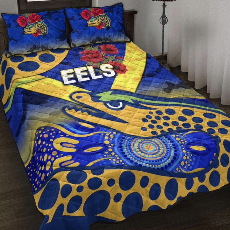 National Rugby League store - Loyal fans of Parramatta Eels's Quilt + 1/2 Pillow Cases:vintage National Rugby League suit,uniform,apparel,shirts,merch,hoodie,jackets,shorts,sweatshirt,outfits,clothes