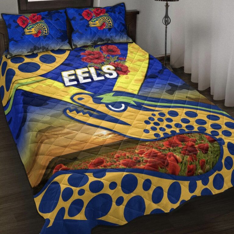 National Rugby League store - Loyal fans of Parramatta Eels's Quilt + 1/2 Pillow Cases:vintage National Rugby League suit,uniform,apparel,shirts,merch,hoodie,jackets,shorts,sweatshirt,outfits,clothes