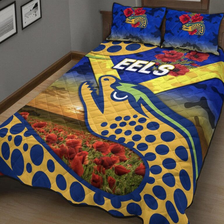 National Rugby League store - Loyal fans of Parramatta Eels's Quilt + 1/2 Pillow Cases:vintage National Rugby League suit,uniform,apparel,shirts,merch,hoodie,jackets,shorts,sweatshirt,outfits,clothes