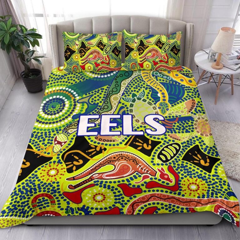 National Rugby League store - Loyal fans of Parramatta Eels's Bedding Duvet Cover + 1/2 Pillow Cases:vintage National Rugby League suit,uniform,apparel,shirts,merch,hoodie,jackets,shorts,sweatshirt,outfits,clothes