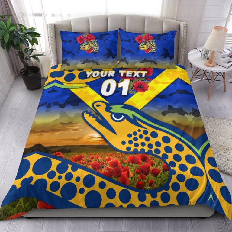 National Rugby League store - Loyal fans of Parramatta Eels's Bedding Duvet Cover + 1/2 Pillow Cases:vintage National Rugby League suit,uniform,apparel,shirts,merch,hoodie,jackets,shorts,sweatshirt,outfits,clothes