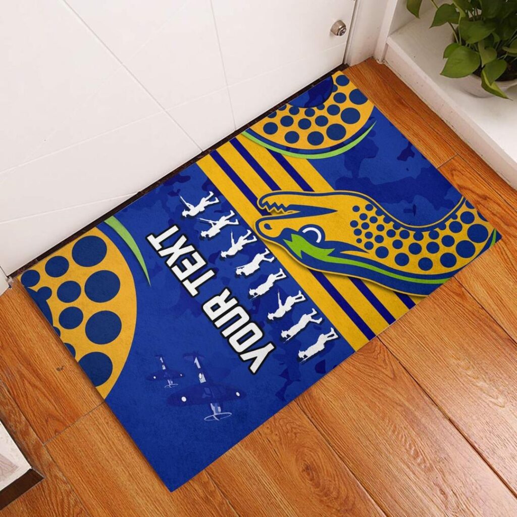 National Rugby League store - Loyal fans of Parramatta Eels's Doormat:vintage National Rugby League suit,uniform,apparel,shirts,merch,hoodie,jackets,shorts,sweatshirt,outfits,clothes