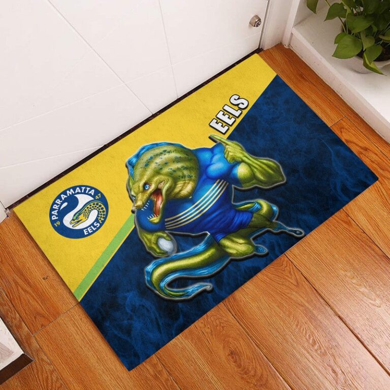 National Rugby League store - Loyal fans of Parramatta Eels's Doormat:vintage National Rugby League suit,uniform,apparel,shirts,merch,hoodie,jackets,shorts,sweatshirt,outfits,clothes