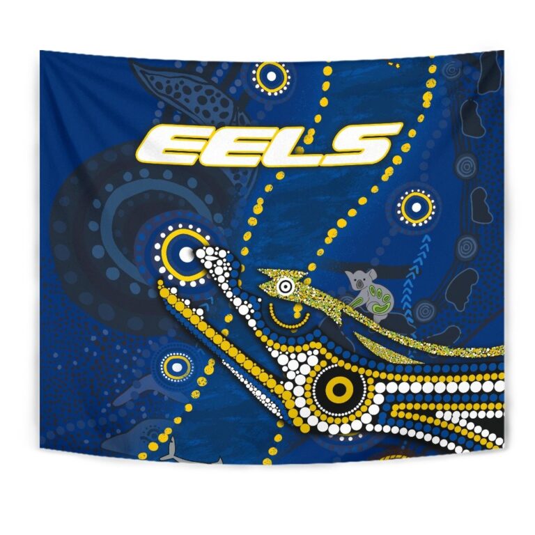 National Rugby League store - Loyal fans of Parramatta Eels's Wall Tapestry:vintage National Rugby League suit,uniform,apparel,shirts,merch,hoodie,jackets,shorts,sweatshirt,outfits,clothes