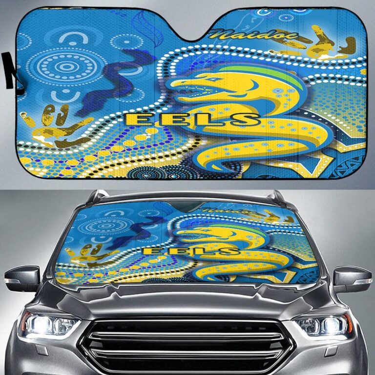 National Rugby League store - Loyal fans of Parramatta Eels's Auto Sun Shades:vintage National Rugby League suit,uniform,apparel,shirts,merch,hoodie,jackets,shorts,sweatshirt,outfits,clothes