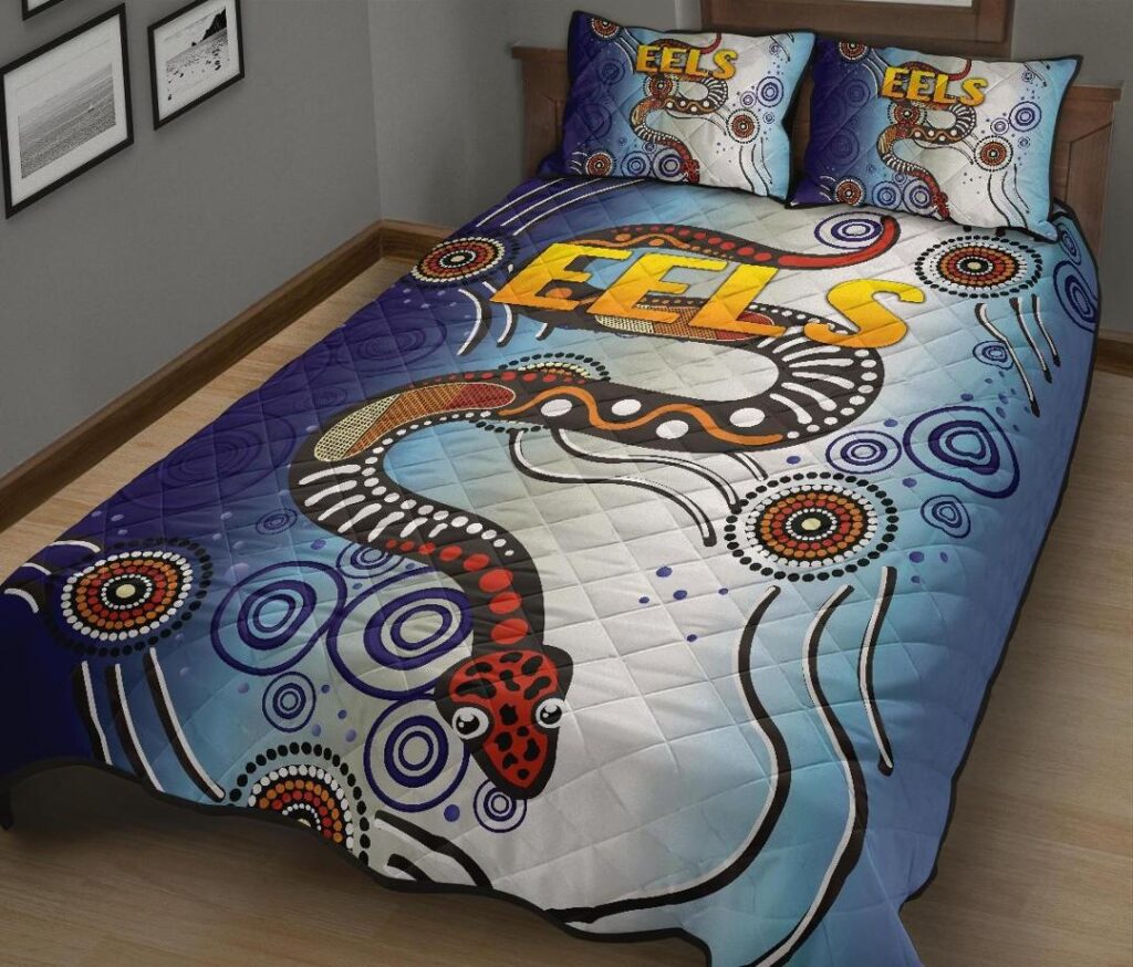 National Rugby League store - Loyal fans of Parramatta Eels's Quilt + 1/2 Pillow Cases:vintage National Rugby League suit,uniform,apparel,shirts,merch,hoodie,jackets,shorts,sweatshirt,outfits,clothes