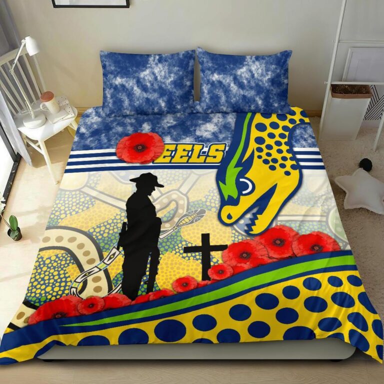 National Rugby League store - Loyal fans of Parramatta Eels's Bedding Duvet Cover + 1/2 Pillow Cases:vintage National Rugby League suit,uniform,apparel,shirts,merch,hoodie,jackets,shorts,sweatshirt,outfits,clothes