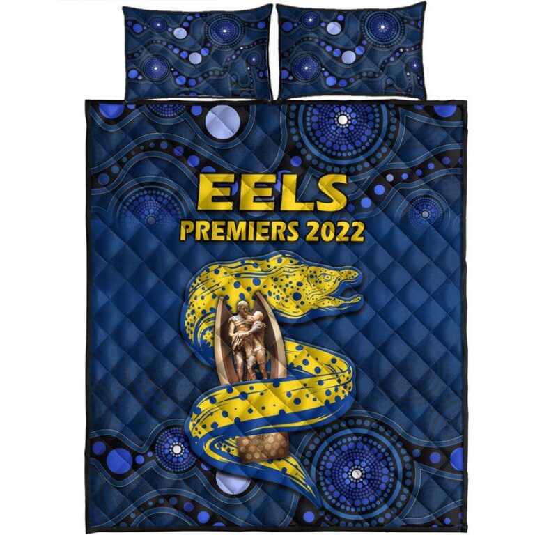 National Rugby League store - Loyal fans of Parramatta Eels's Quilt + 1/2 Pillow Cases:vintage National Rugby League suit,uniform,apparel,shirts,merch,hoodie,jackets,shorts,sweatshirt,outfits,clothes