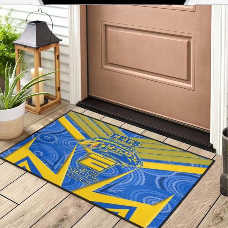 National Rugby League store - Loyal fans of Parramatta Eels's Doormat:vintage National Rugby League suit,uniform,apparel,shirts,merch,hoodie,jackets,shorts,sweatshirt,outfits,clothes