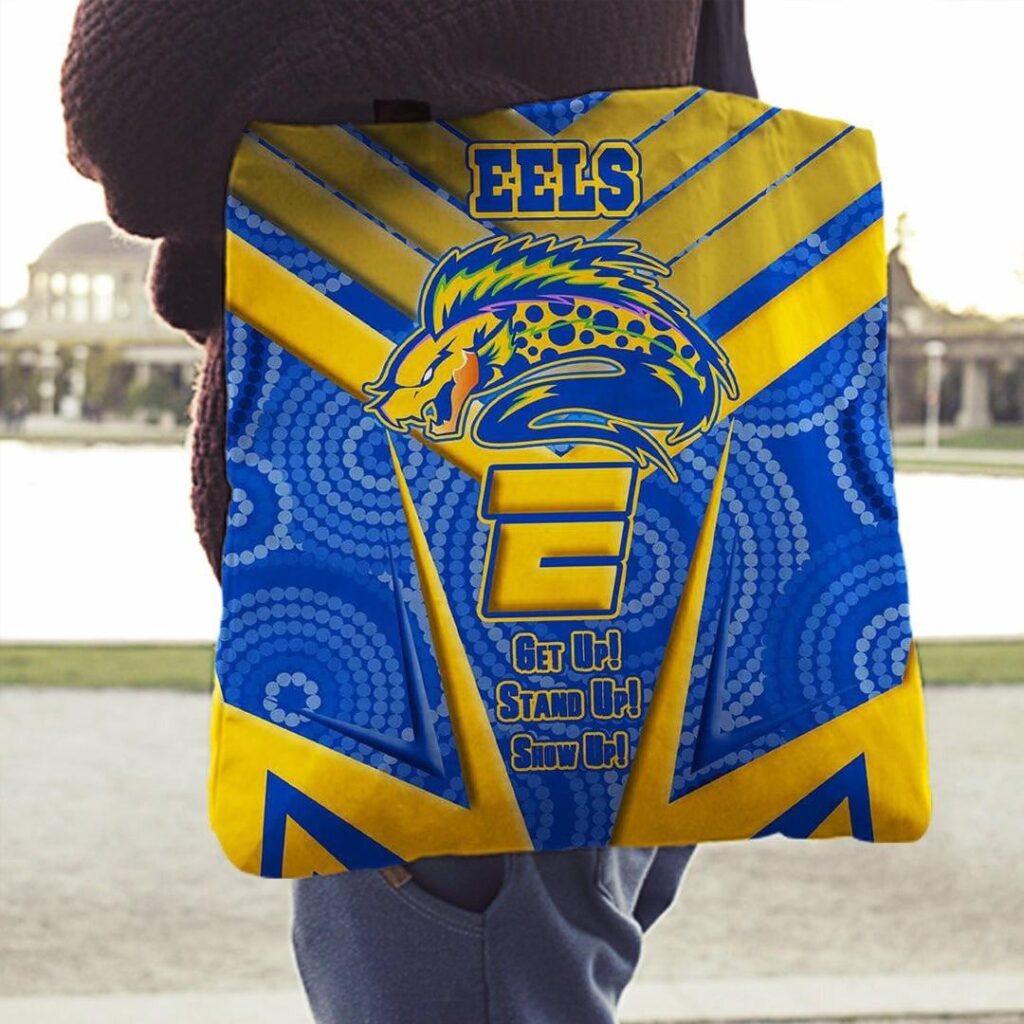 National Rugby League store - Loyal fans of Parramatta Eels's Tote Bag:vintage National Rugby League suit,uniform,apparel,shirts,merch,hoodie,jackets,shorts,sweatshirt,outfits,clothes