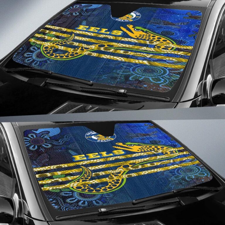 National Rugby League store - Loyal fans of Parramatta Eels's Auto Sun Shades:vintage National Rugby League suit,uniform,apparel,shirts,merch,hoodie,jackets,shorts,sweatshirt,outfits,clothes