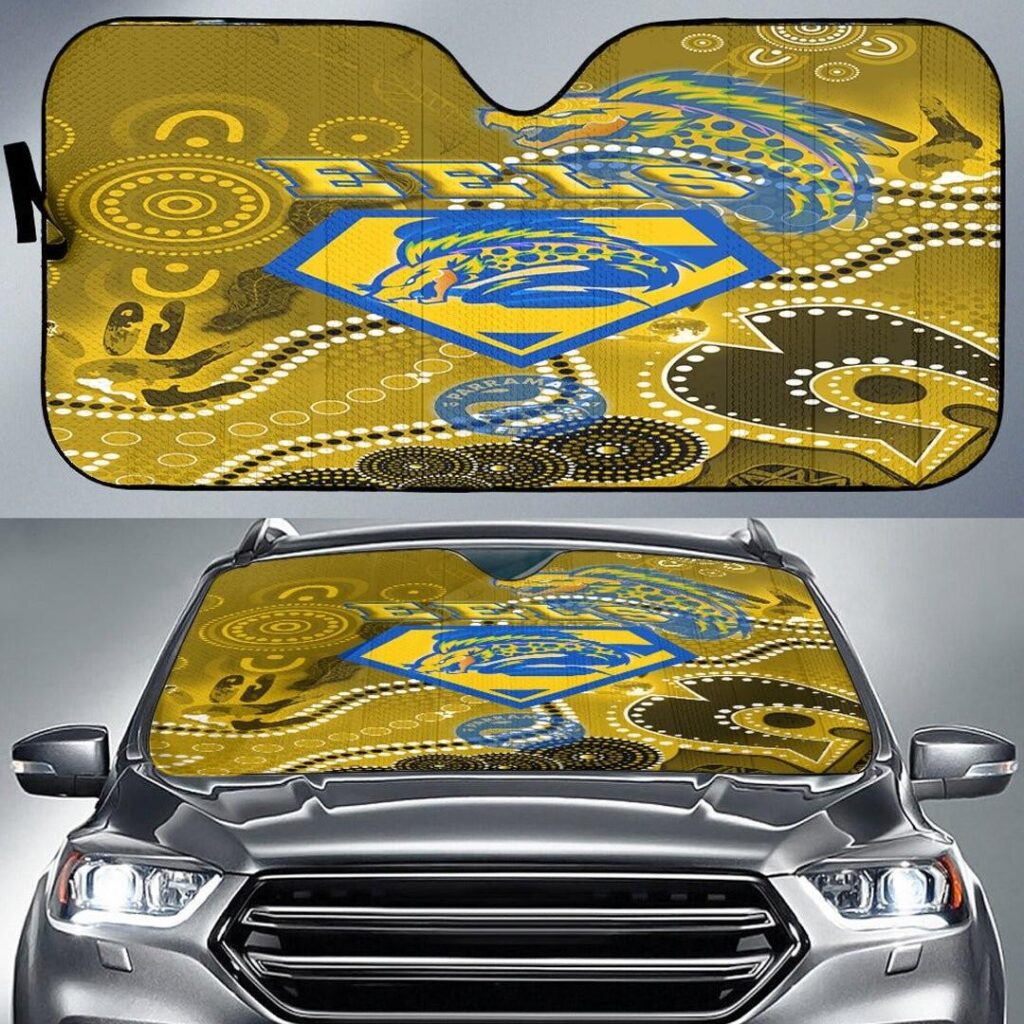 National Rugby League store - Loyal fans of Parramatta Eels's Auto Sun Shades:vintage National Rugby League suit,uniform,apparel,shirts,merch,hoodie,jackets,shorts,sweatshirt,outfits,clothes
