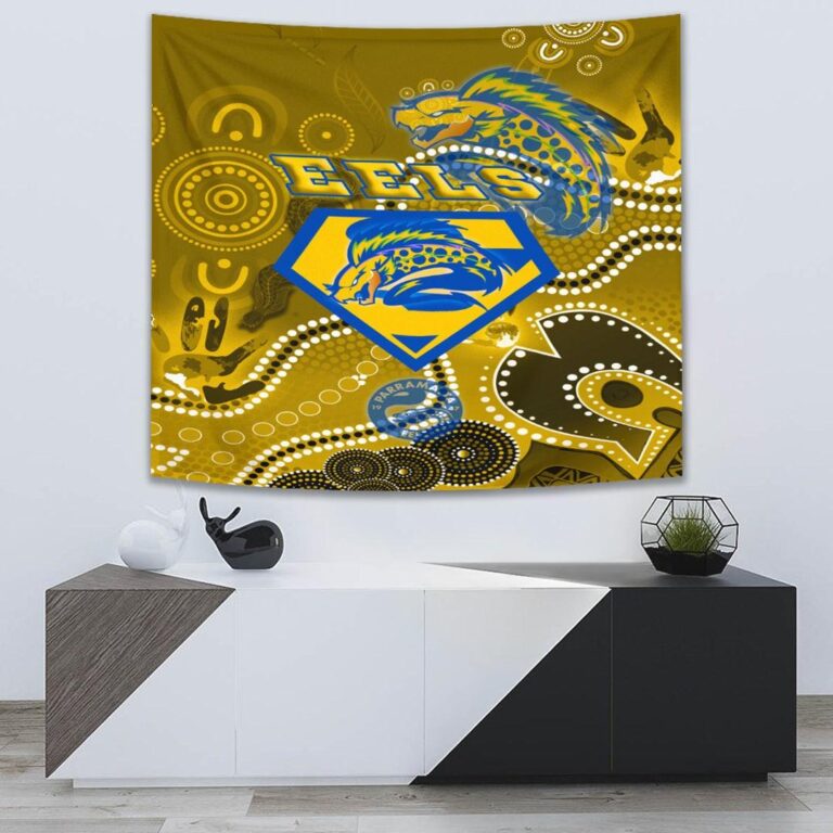 National Rugby League store - Loyal fans of Parramatta Eels's Wall Tapestry:vintage National Rugby League suit,uniform,apparel,shirts,merch,hoodie,jackets,shorts,sweatshirt,outfits,clothes