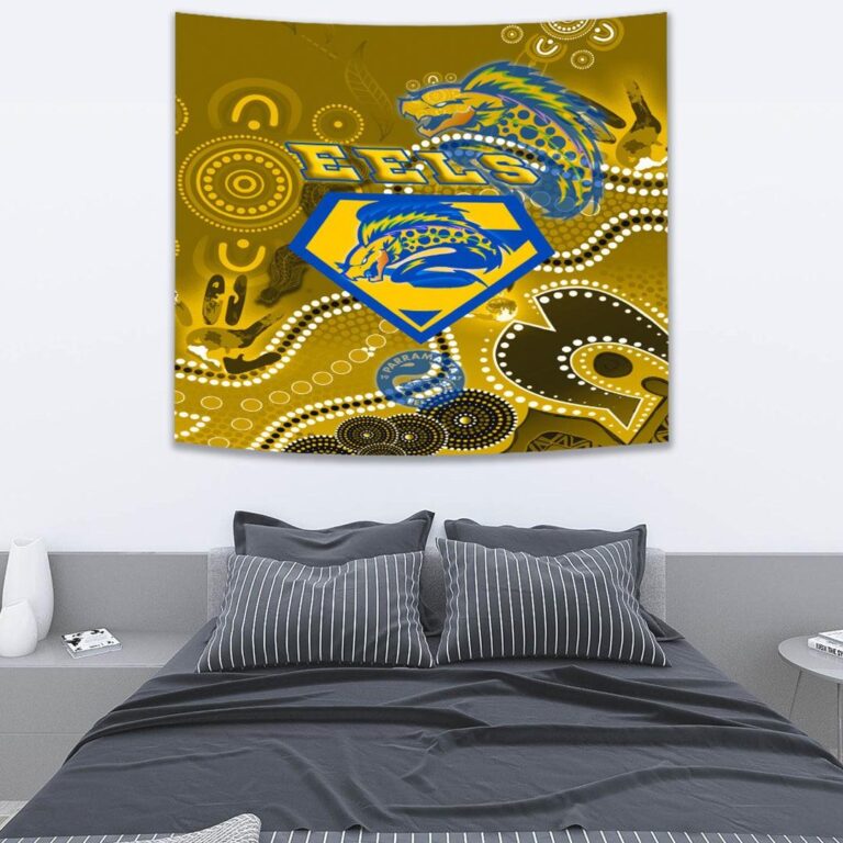 National Rugby League store - Loyal fans of Parramatta Eels's Wall Tapestry:vintage National Rugby League suit,uniform,apparel,shirts,merch,hoodie,jackets,shorts,sweatshirt,outfits,clothes