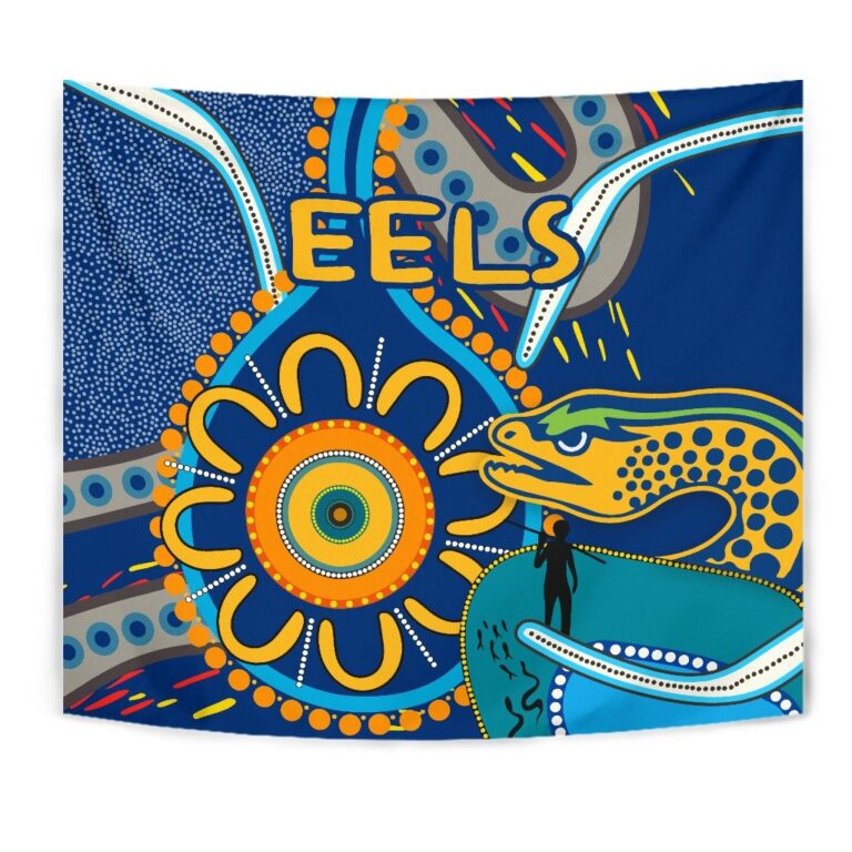 National Rugby League store - Loyal fans of Parramatta Eels's Wall Tapestry:vintage National Rugby League suit,uniform,apparel,shirts,merch,hoodie,jackets,shorts,sweatshirt,outfits,clothes