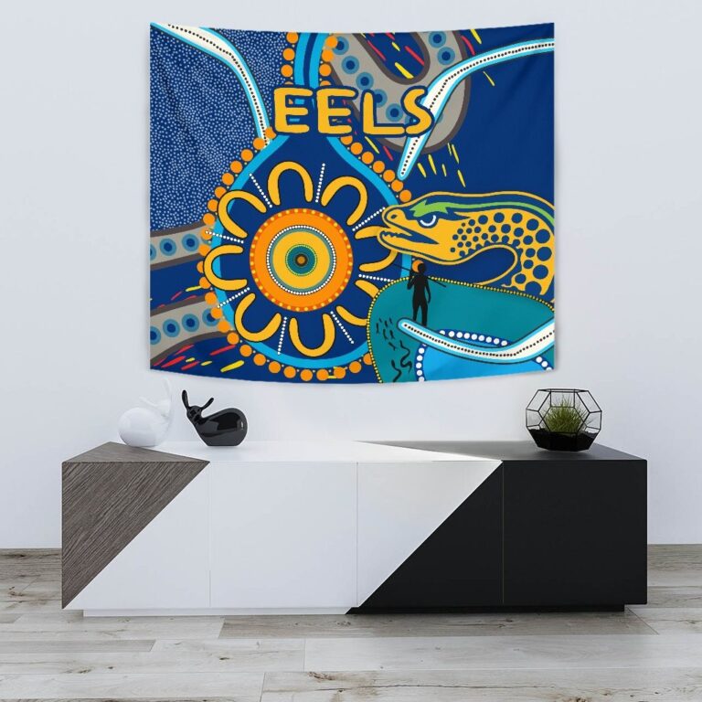 National Rugby League store - Loyal fans of Parramatta Eels's Wall Tapestry:vintage National Rugby League suit,uniform,apparel,shirts,merch,hoodie,jackets,shorts,sweatshirt,outfits,clothes