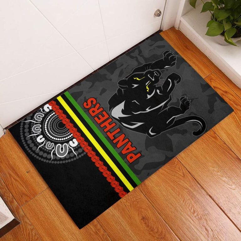 National Rugby League store - Loyal fans of Penrith Panthers's Doormat:vintage National Rugby League suit,uniform,apparel,shirts,merch,hoodie,jackets,shorts,sweatshirt,outfits,clothes