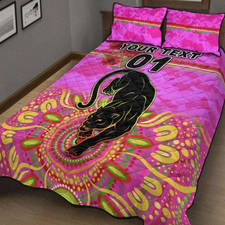 National Rugby League store - Loyal fans of Penrith Panthers's Quilt + 1/2 Pillow Cases:vintage National Rugby League suit,uniform,apparel,shirts,merch,hoodie,jackets,shorts,sweatshirt,outfits,clothes