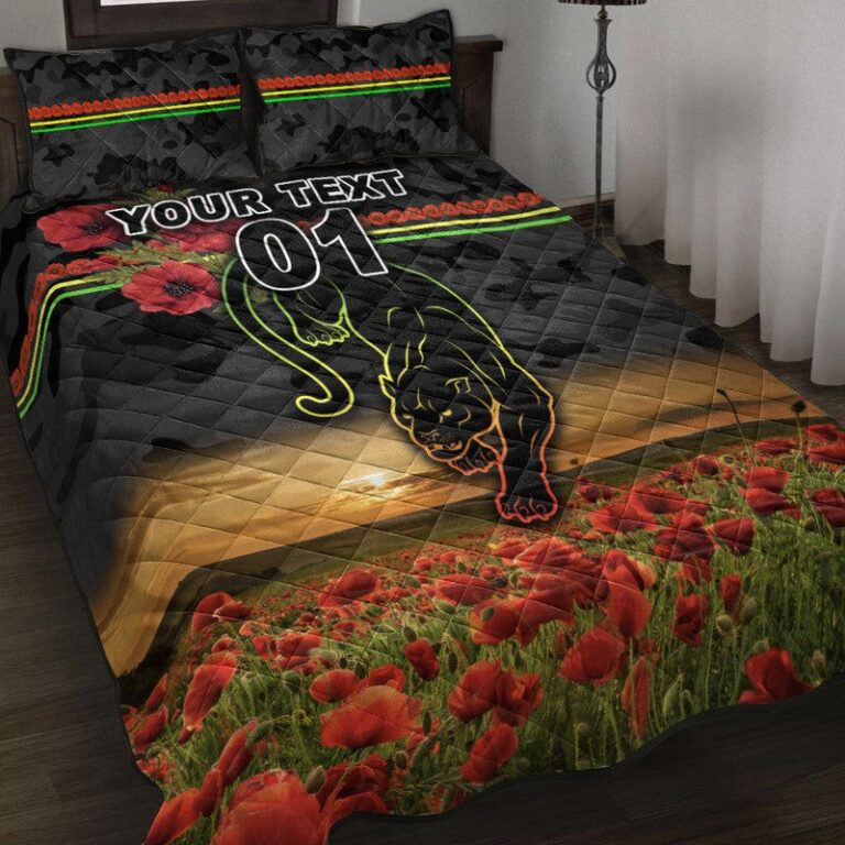 National Rugby League store - Loyal fans of Penrith Panthers's Quilt + 1/2 Pillow Cases:vintage National Rugby League suit,uniform,apparel,shirts,merch,hoodie,jackets,shorts,sweatshirt,outfits,clothes