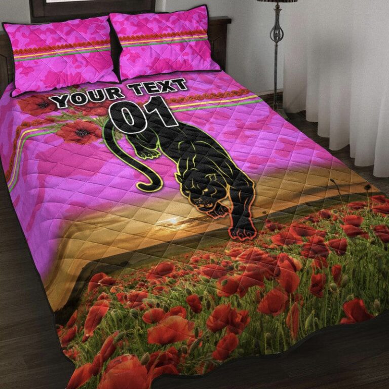 National Rugby League store - Loyal fans of Penrith Panthers's Quilt + 1/2 Pillow Cases:vintage National Rugby League suit,uniform,apparel,shirts,merch,hoodie,jackets,shorts,sweatshirt,outfits,clothes