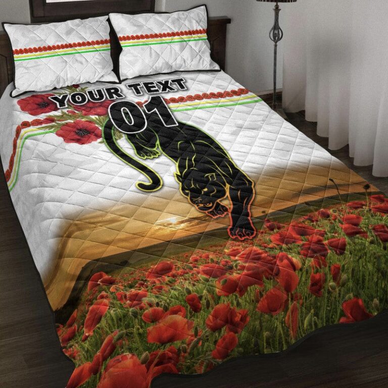 National Rugby League store - Loyal fans of Penrith Panthers's Quilt + 1/2 Pillow Cases:vintage National Rugby League suit,uniform,apparel,shirts,merch,hoodie,jackets,shorts,sweatshirt,outfits,clothes