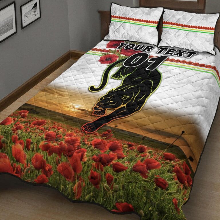 National Rugby League store - Loyal fans of Penrith Panthers's Quilt + 1/2 Pillow Cases:vintage National Rugby League suit,uniform,apparel,shirts,merch,hoodie,jackets,shorts,sweatshirt,outfits,clothes