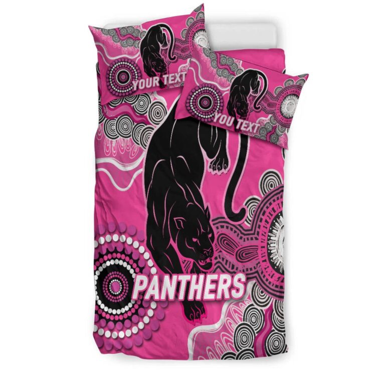 National Rugby League store - Loyal fans of Penrith Panthers's Bedding Duvet Cover + 1/2 Pillow Cases:vintage National Rugby League suit,uniform,apparel,shirts,merch,hoodie,jackets,shorts,sweatshirt,outfits,clothes