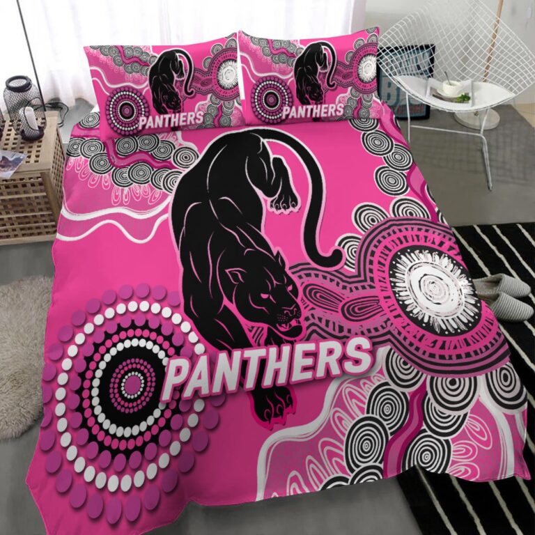 National Rugby League store - Loyal fans of Penrith Panthers's Bedding Duvet Cover + 1/2 Pillow Cases:vintage National Rugby League suit,uniform,apparel,shirts,merch,hoodie,jackets,shorts,sweatshirt,outfits,clothes