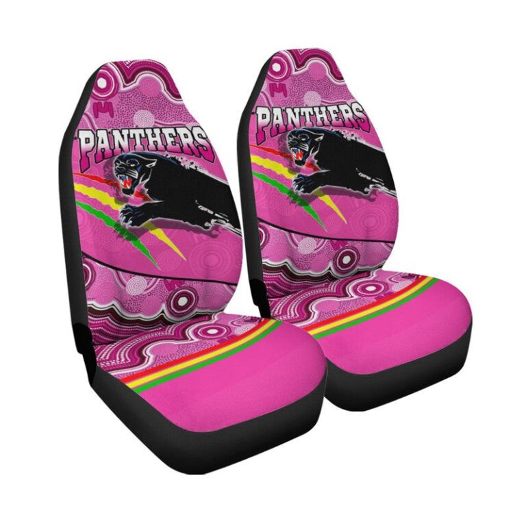 National Rugby League store - Loyal fans of Penrith Panthers's Set 2 Car Seat Cover:vintage National Rugby League suit,uniform,apparel,shirts,merch,hoodie,jackets,shorts,sweatshirt,outfits,clothes