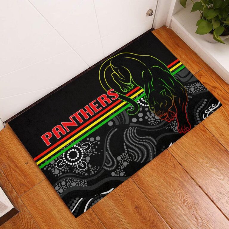 National Rugby League store - Loyal fans of Penrith Panthers's Doormat:vintage National Rugby League suit,uniform,apparel,shirts,merch,hoodie,jackets,shorts,sweatshirt,outfits,clothes