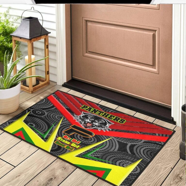 National Rugby League store - Loyal fans of Penrith Panthers's Doormat:vintage National Rugby League suit,uniform,apparel,shirts,merch,hoodie,jackets,shorts,sweatshirt,outfits,clothes