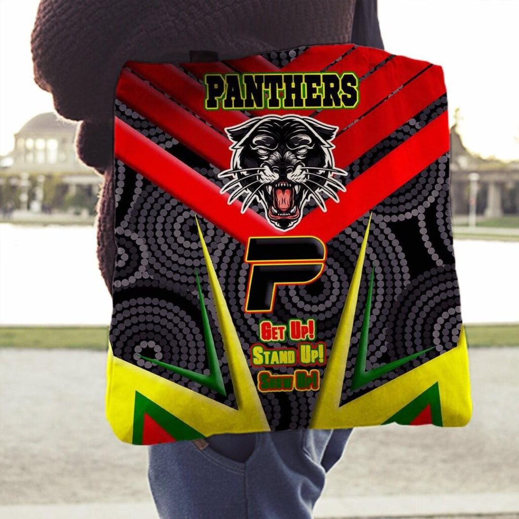 National Rugby League store - Loyal fans of Penrith Panthers's Tote Bag:vintage National Rugby League suit,uniform,apparel,shirts,merch,hoodie,jackets,shorts,sweatshirt,outfits,clothes