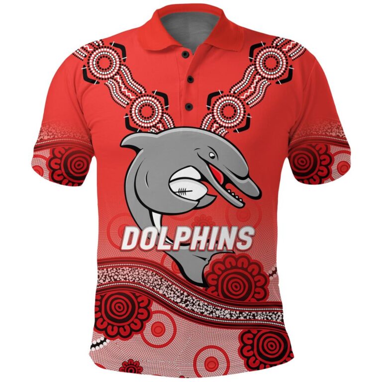 National Rugby League store - Loyal fans of Redcliffe Dolphins's Unisex Polo Shirt,Kid Polo Shirt:vintage National Rugby League suit,uniform,apparel,shirts,merch,hoodie,jackets,shorts,sweatshirt,outfits,clothes