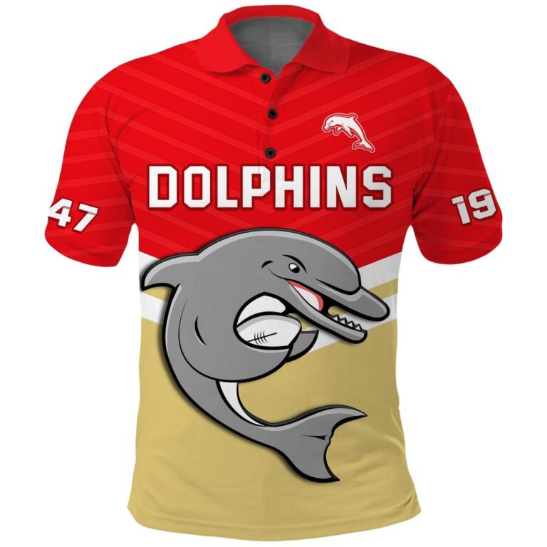National Rugby League store - Loyal fans of Redcliffe Dolphins's Unisex Polo Shirt,Kid Polo Shirt:vintage National Rugby League suit,uniform,apparel,shirts,merch,hoodie,jackets,shorts,sweatshirt,outfits,clothes