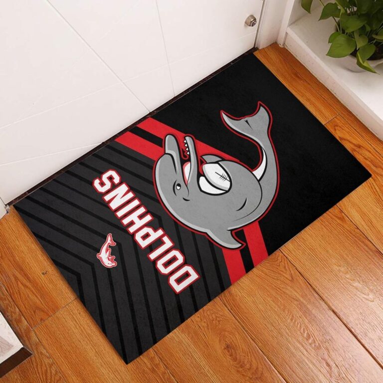 National Rugby League store - Loyal fans of Redcliffe Dolphins's Doormat:vintage National Rugby League suit,uniform,apparel,shirts,merch,hoodie,jackets,shorts,sweatshirt,outfits,clothes